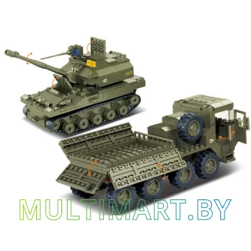 Конструктор Sluban M38-B0309 Элитная бронированная дивизия (683 детали) картинка 4